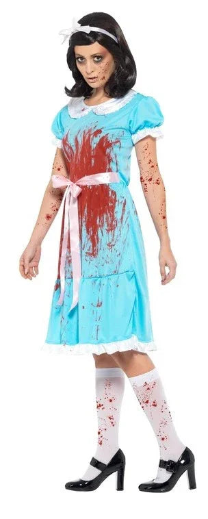 Disfraz de Gemela Sangrienta El Resplandor para Mujer Zombies Smiffys