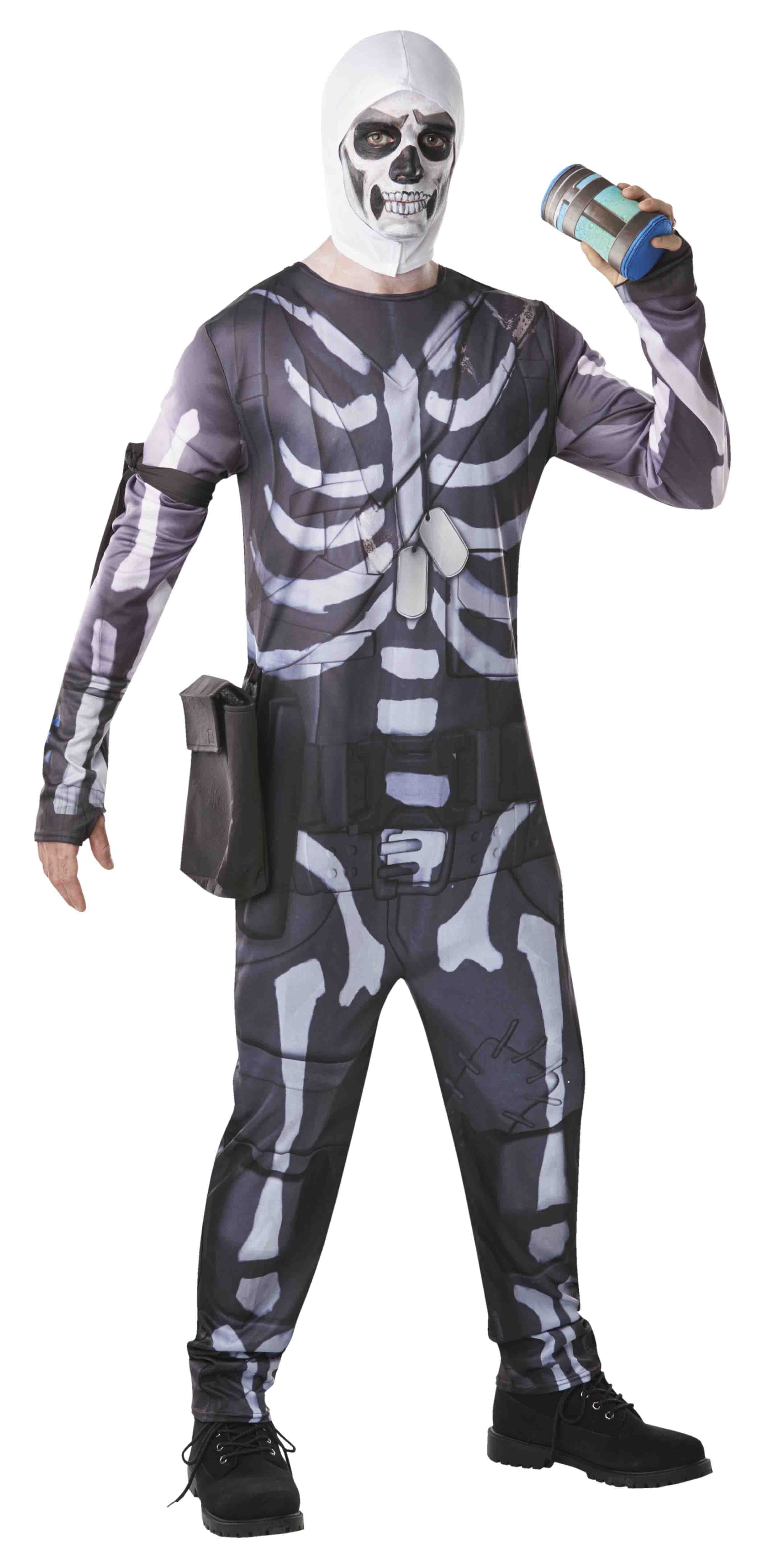 Disfraz de Fortnite Skull Trooper para Adulto Fortnite Rubies