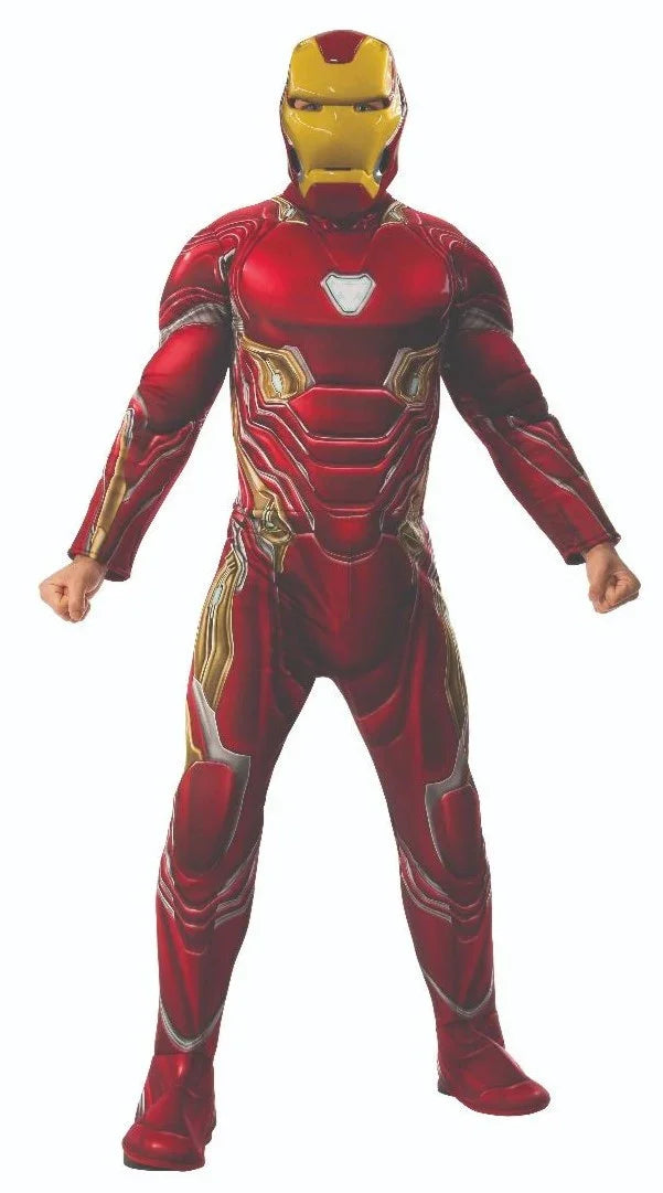 Disfraz de Iron Man Musculoso Infinity War para Hombre Iron Man Rubies