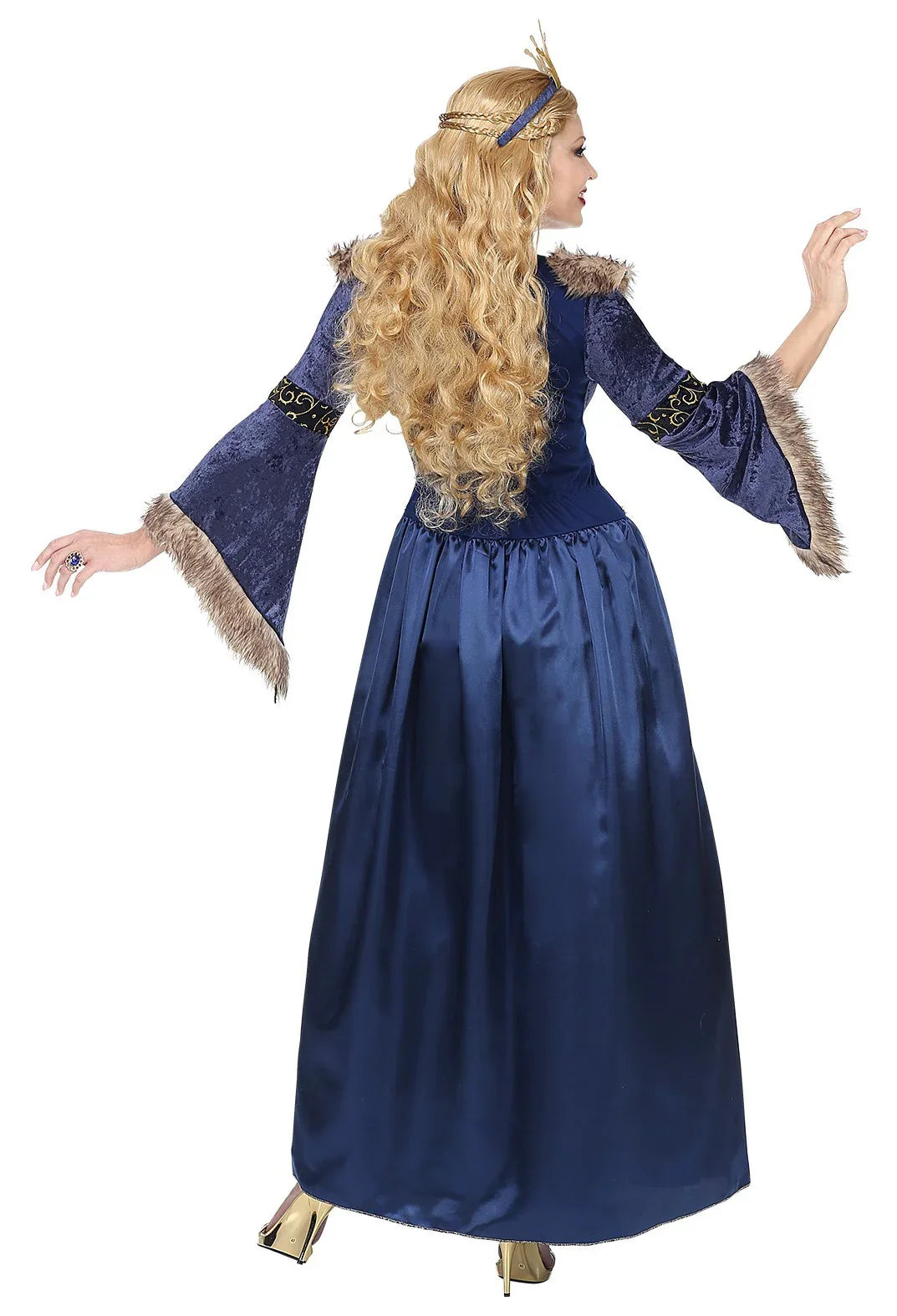 Disfraz de Reina Medieval Elegante para Mujer Reyes y Reinas Medievales Widmann