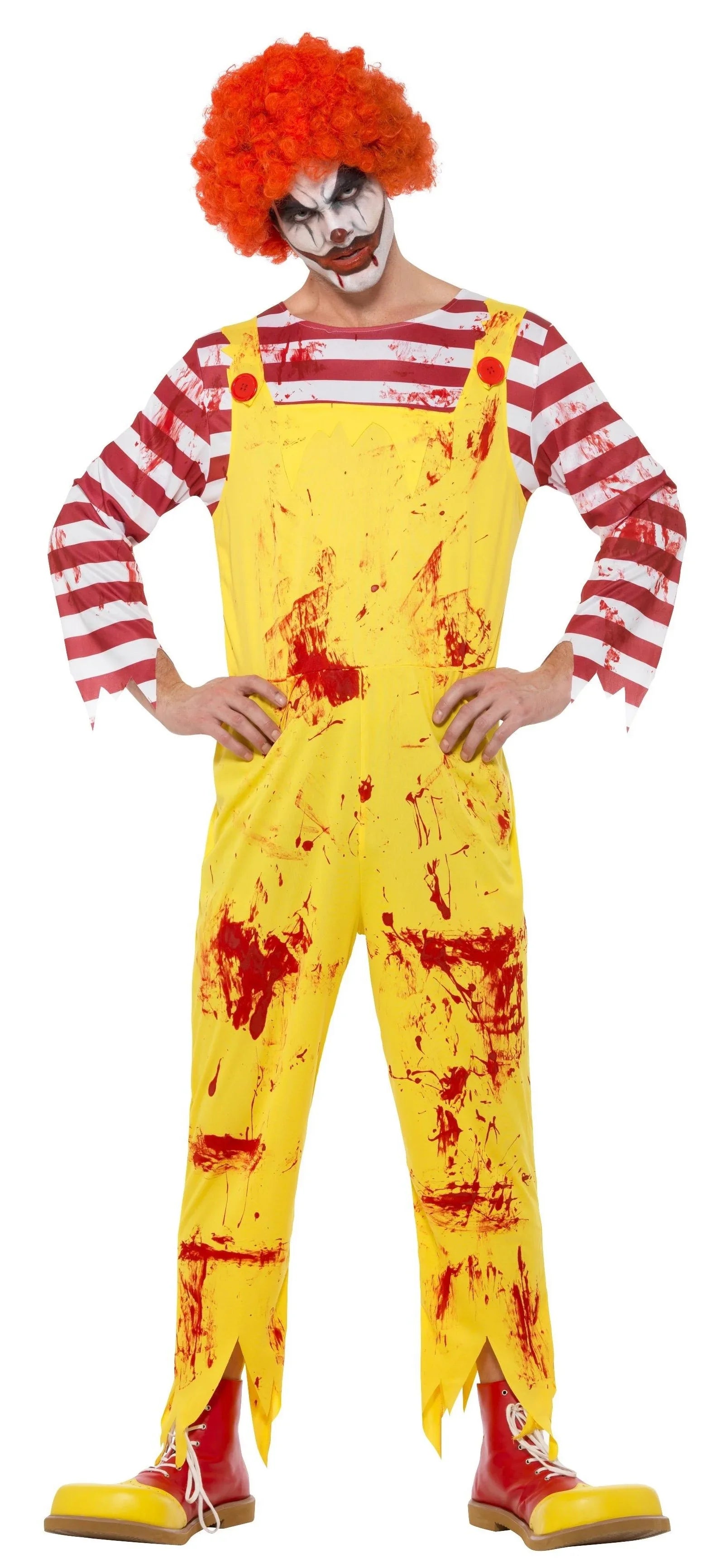 Disfraz de Payaso Asesino Ronald McDonald Payasos Asesinos Smiffys