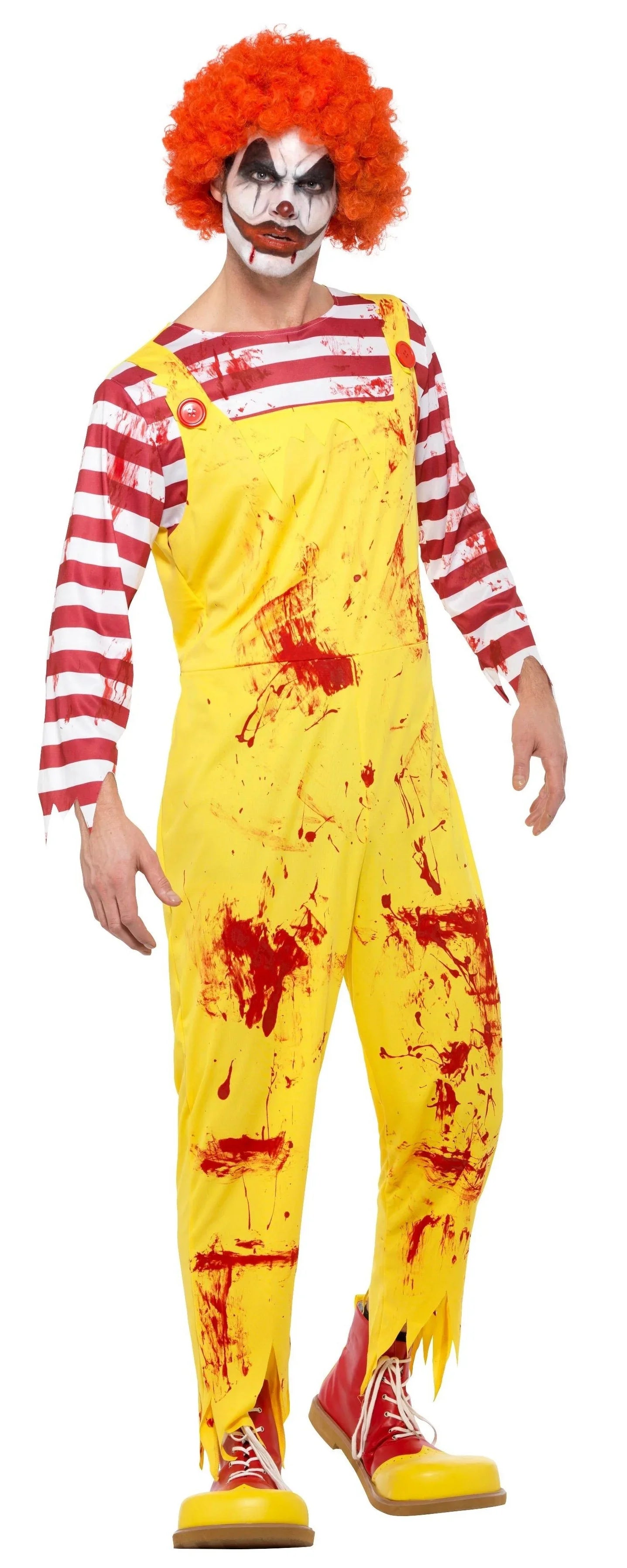 Disfraz de Payaso Asesino Ronald McDonald Payasos Asesinos Smiffys