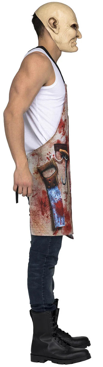 Delantal de Carnicero Asesino Accesorios Halloween Viving