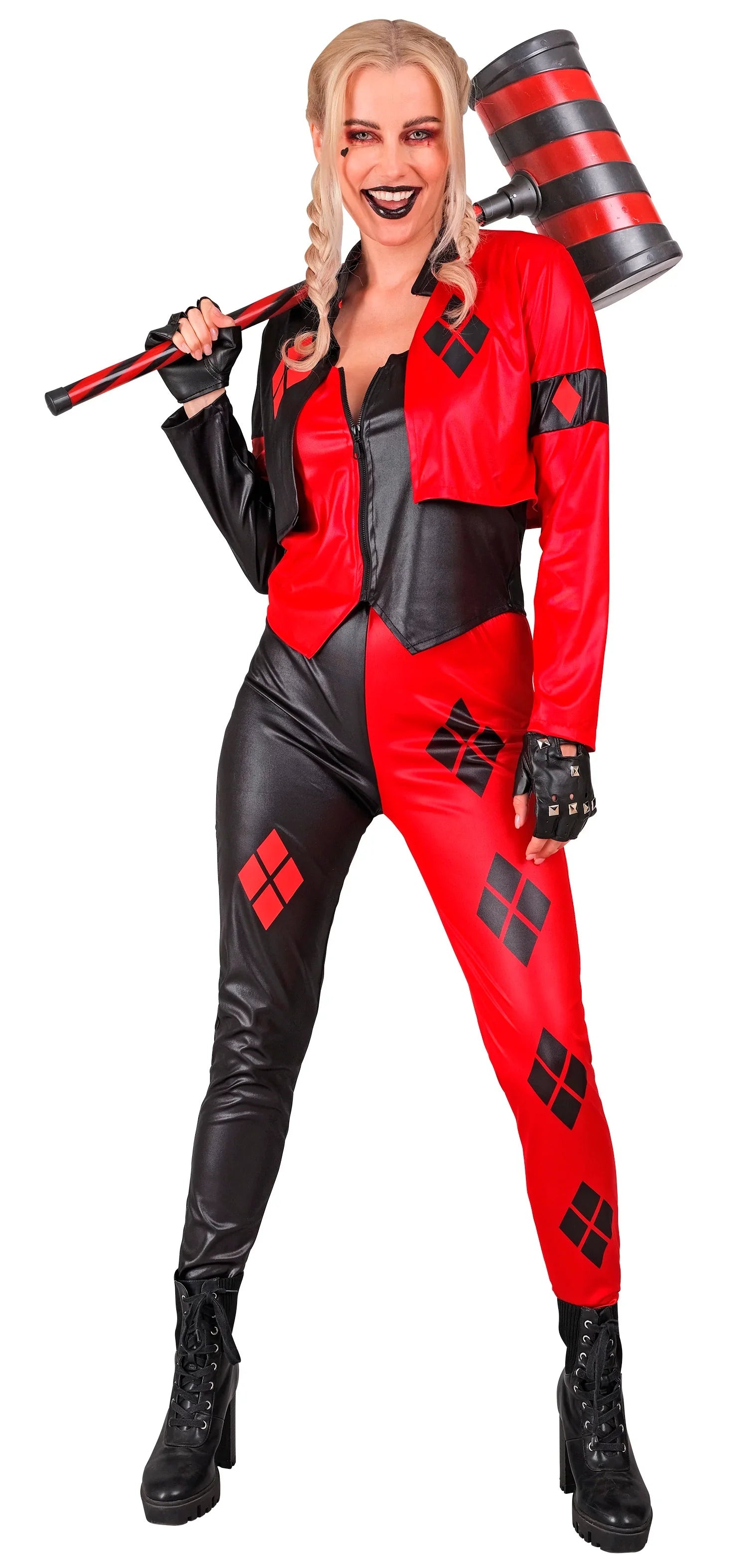 Disfraz de Harley Villana Malvada para Mujer Harley Quinn Widmann