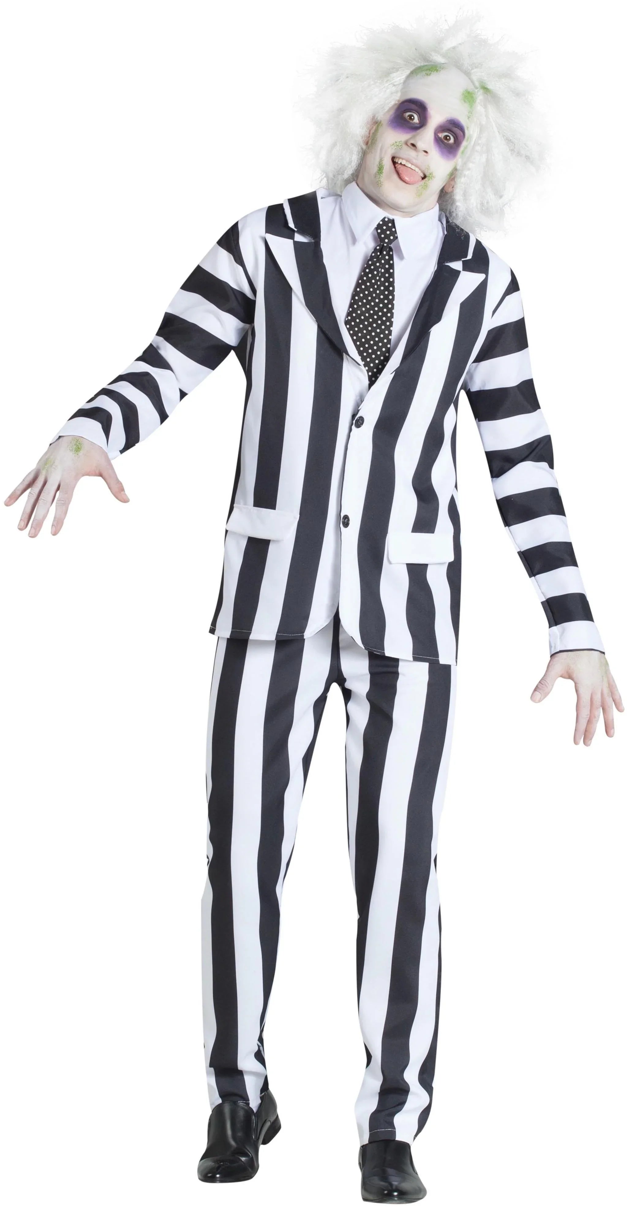 Disfraz de Beetlejuice para Adulto BeetleJuice Kimokawaii