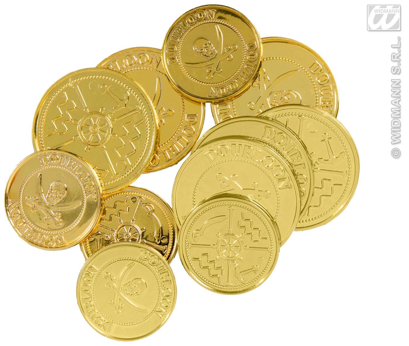 Juego de Doblones de oro COMPLEMENTOS Widmann