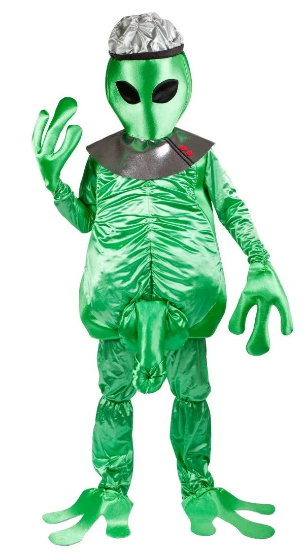 Disfraz de Alien Cachondo con Pene para Hombre Extraterrestres Nines