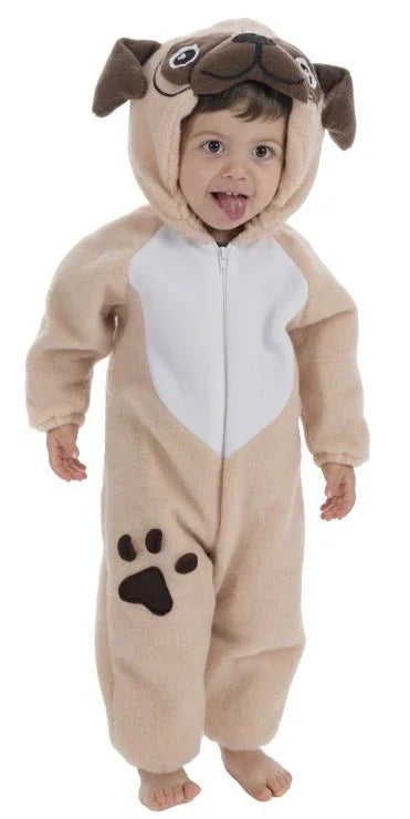 Disfraz de Perro Carlino para Bebé Perro Nines