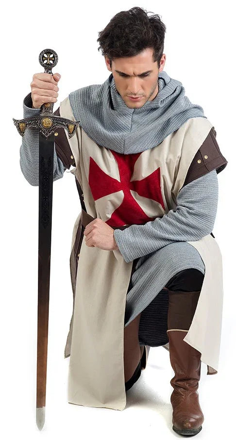 Disfraz de Maestre Templario Medieval para Hombre Caballeros y Cruzados Medievales Limit Sport
