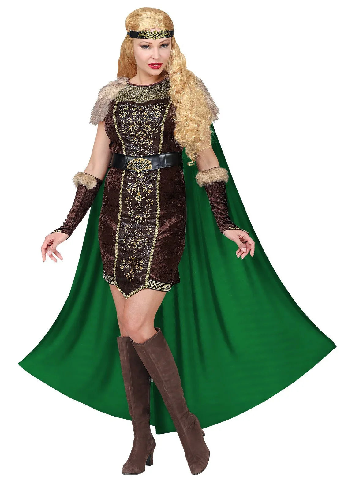 Disfraz de Reina Vikinga Elegante para Mujer Vikingos Widmann