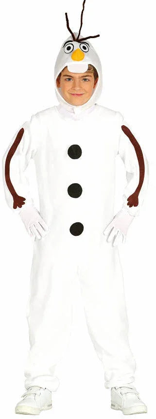 Disfraz de Muñeco de Nieve Olaf para Niño Navidad Infantiles Guirca
