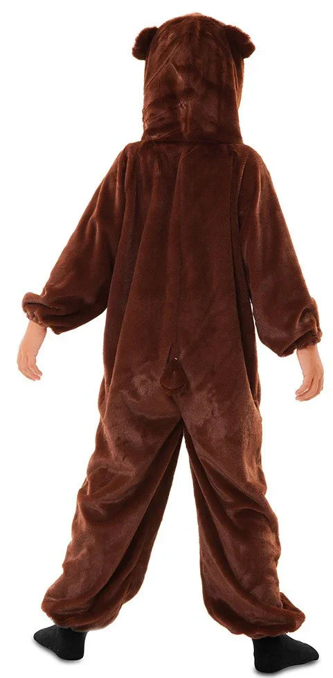 Disfraz de Oso Pardo de Peluche Infantil Oso Pardo, Panda y Polar EuroCarnavales