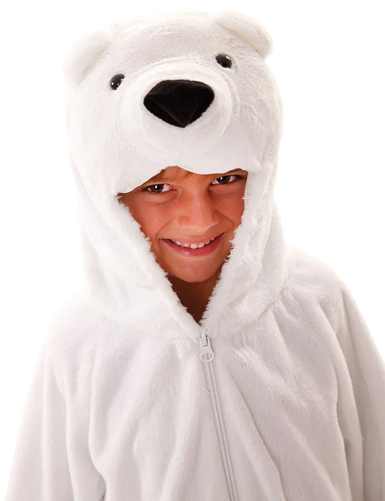 Disfraz de Oso Polar de Peluche Infantil Oso Polar EuroCarnavales