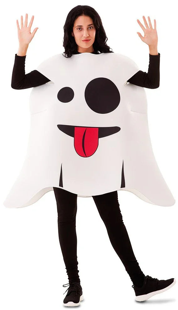 Disfraz de Emoticono Fantasma del Whatsapp para Adulto Emoticonos EuroCarnavales
