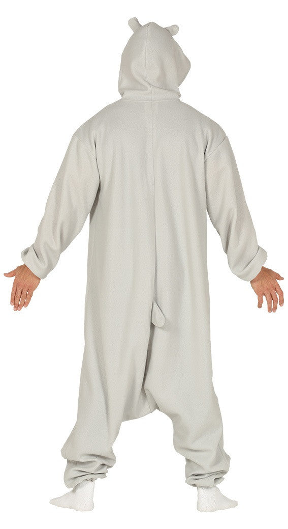 Disfraz de Hipopótamo Pijama para Adulto Hipopótamo Guirca