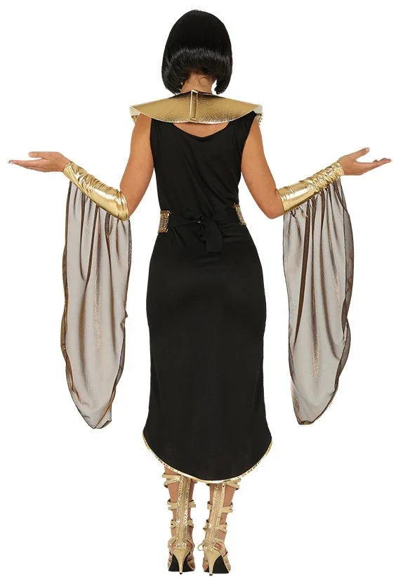 Disfraz de Cleopatra Negro para Mujer Egipcios Guirca