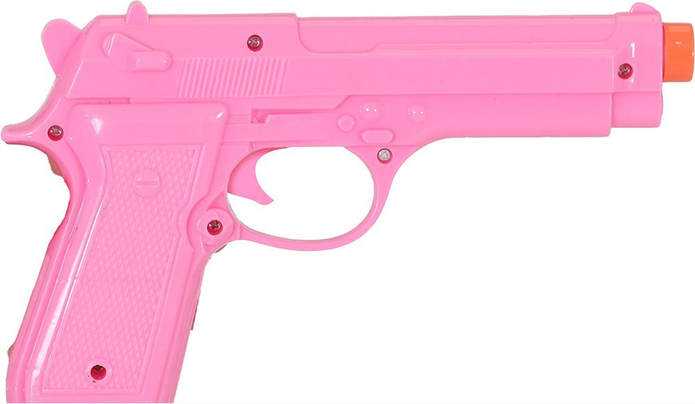 Pistola en Color Rosa de 23cm