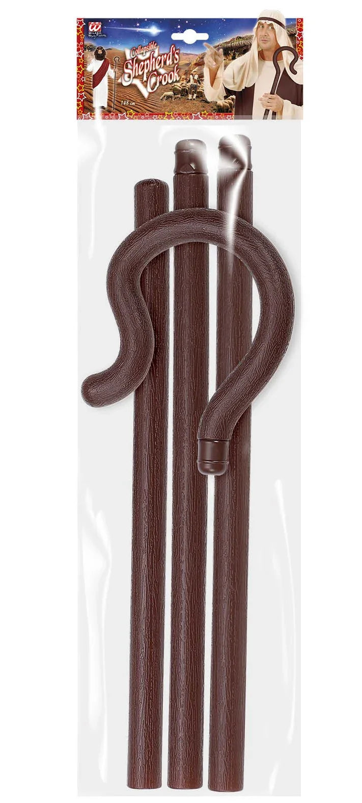 Bastón de Pastor Marrón Desmontable Pastores Widmann