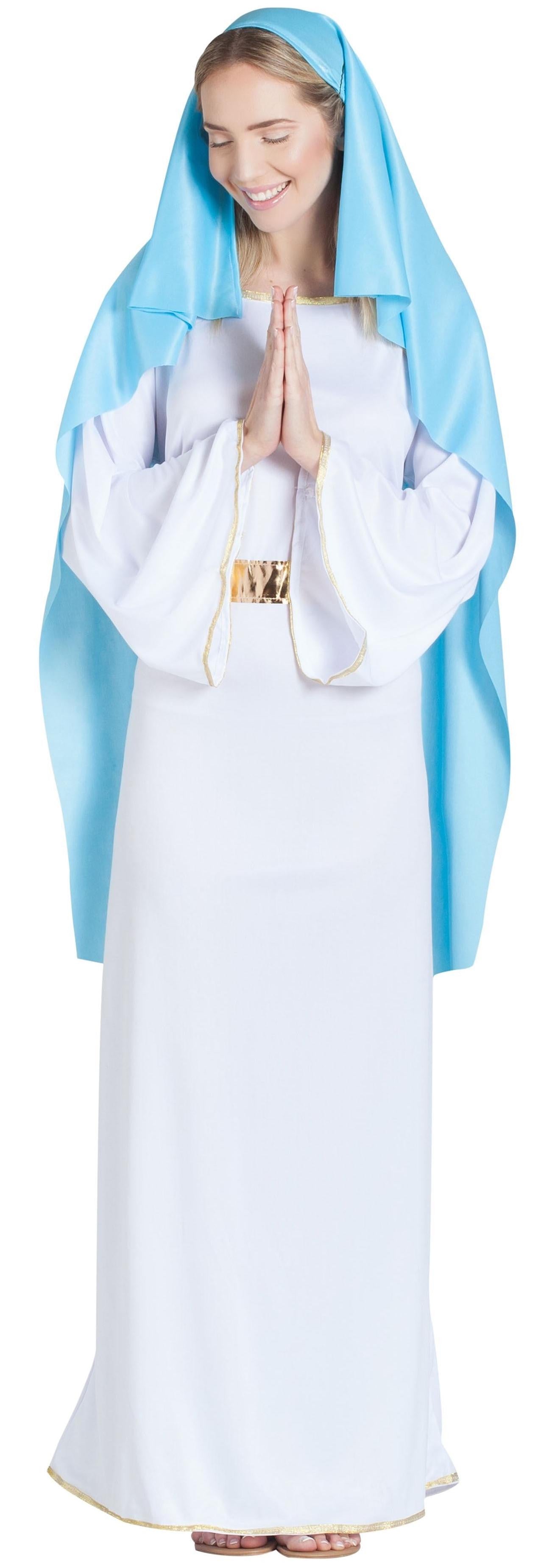 Disfraz de Virgen María para Adulto Personajes del Belén Kimokawaii