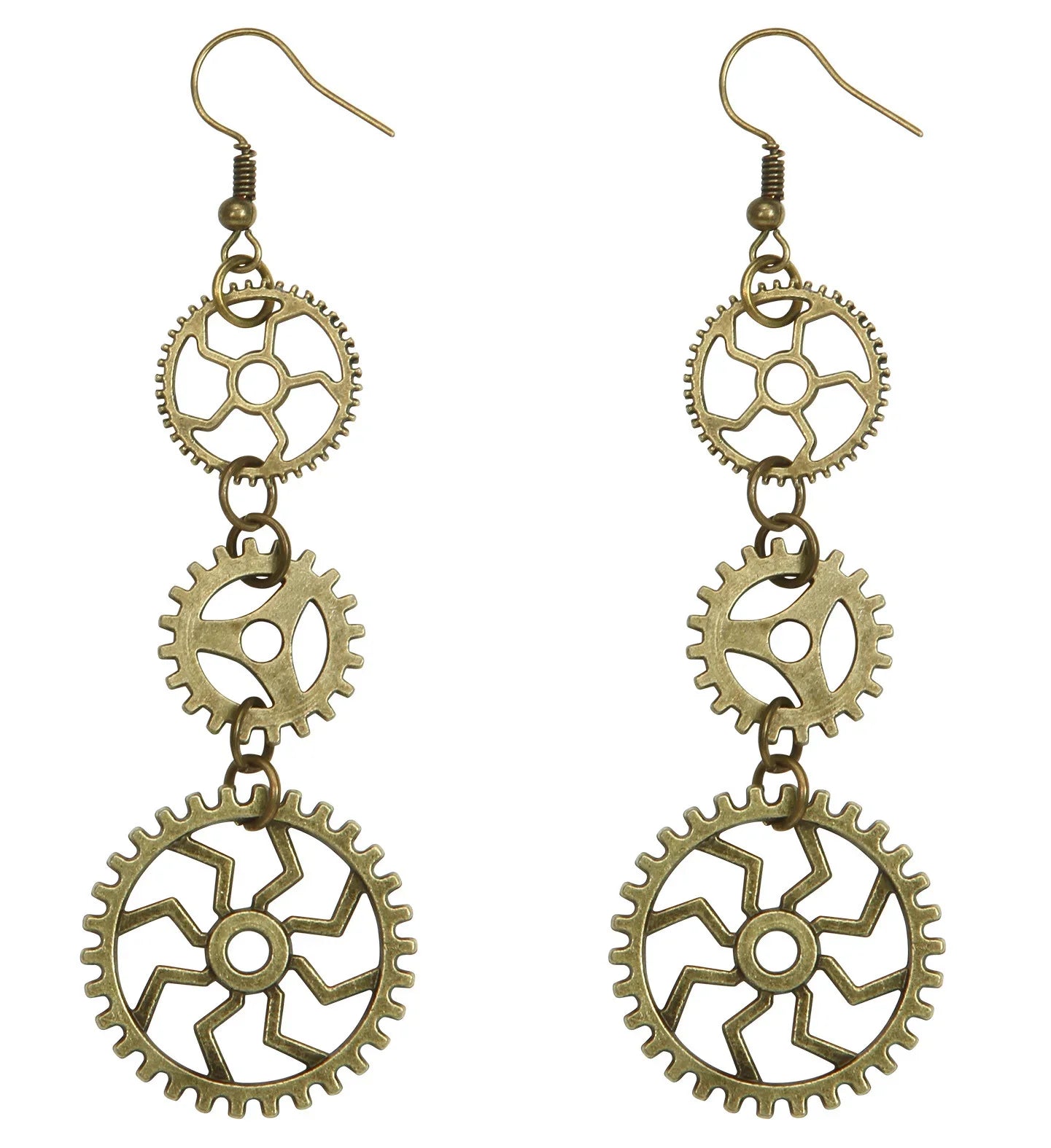 Pendientes Steampunk con Engranajes Steampunk Widmann