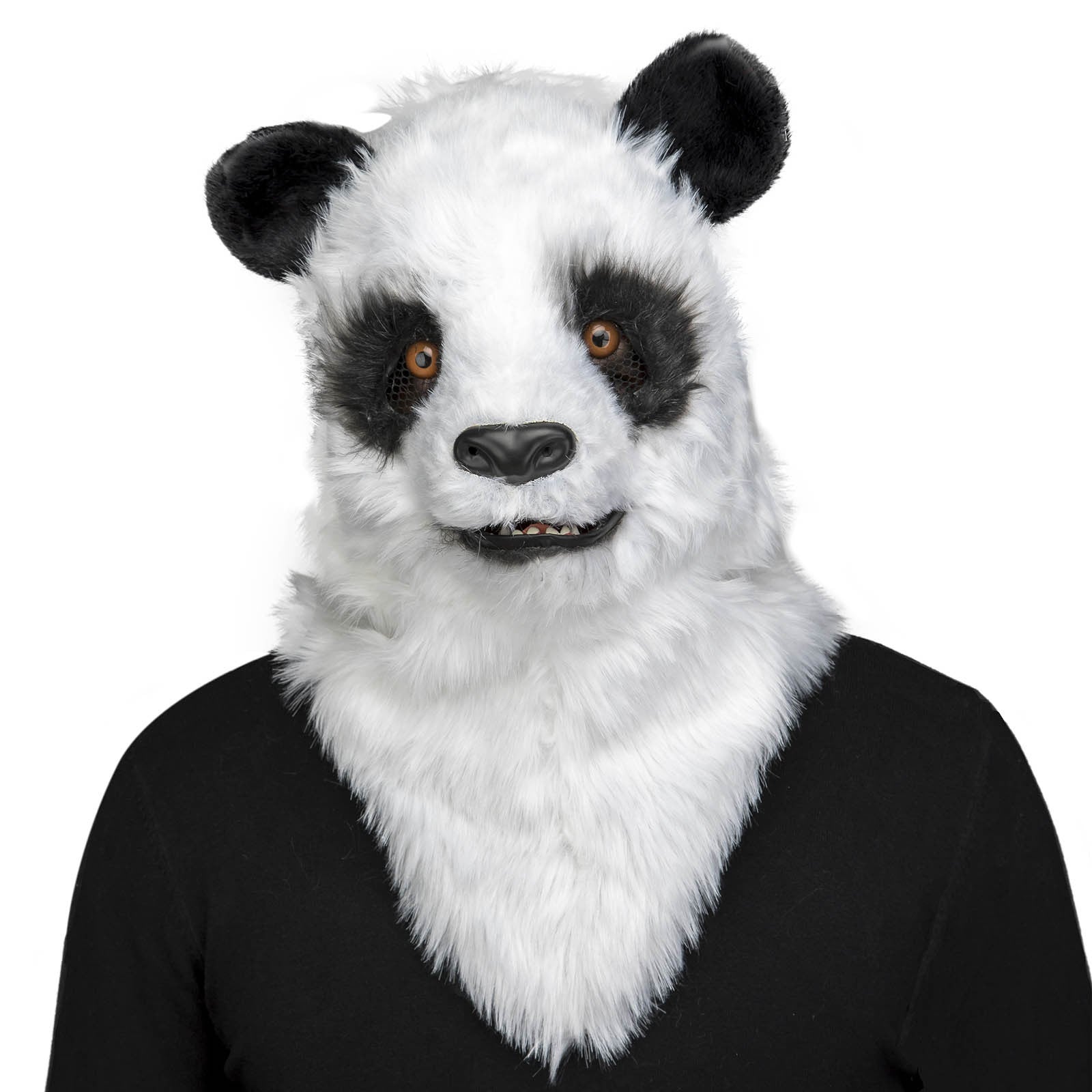 Máscara de Oso Panda con Mandíbula Móvil Oso Pardo, Panda y Polar Viving