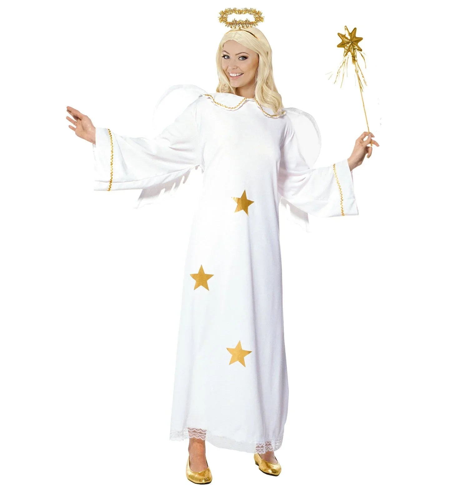 Disfraz de Ángel Unisex Adulto Navidad Widmann