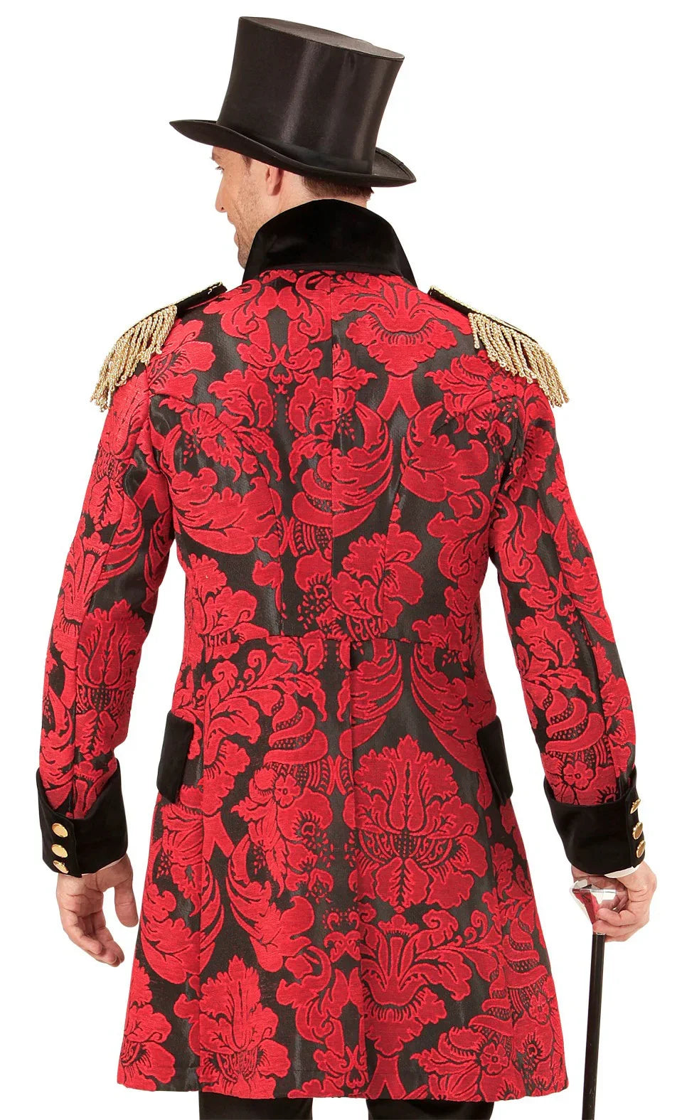 Chaqueta de Época Roja Premium para Adulto Chaquetas, Chalecos y Camisas Widmann