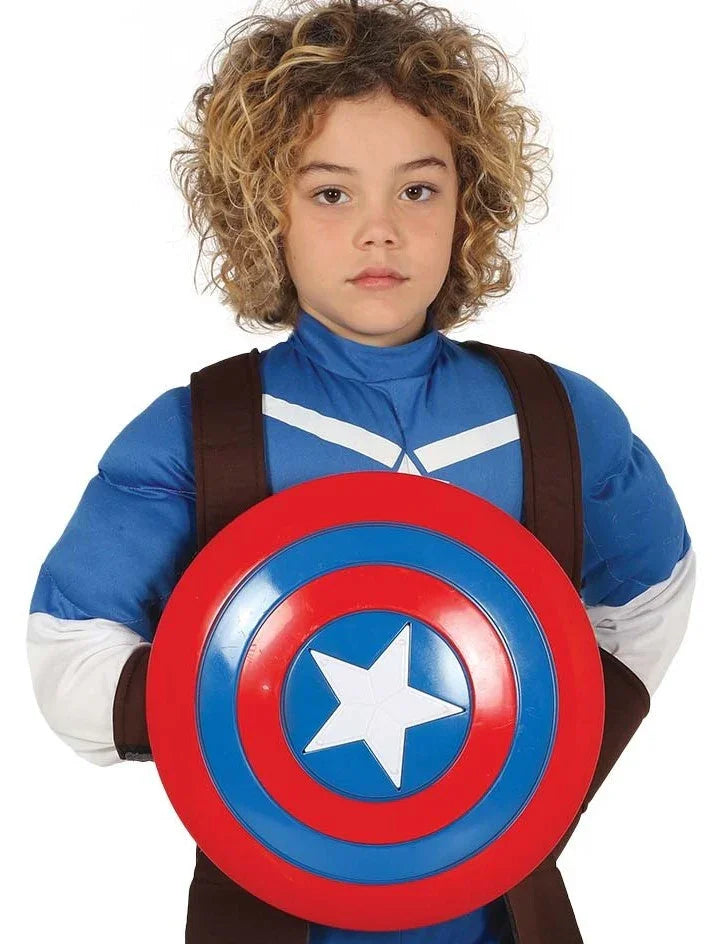 Escudo de Capitán Estrella para Niño Capitán América Guirca