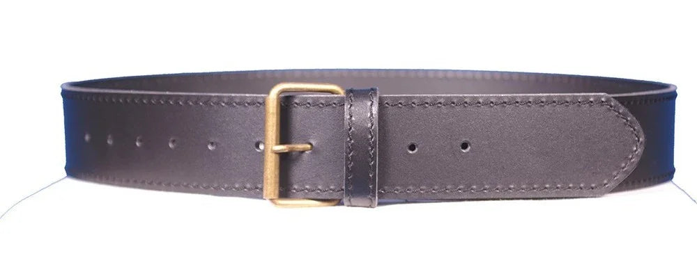 Cinturón Estrecho de Cuero con Decoración Metálica Cinturones Medieval Factory