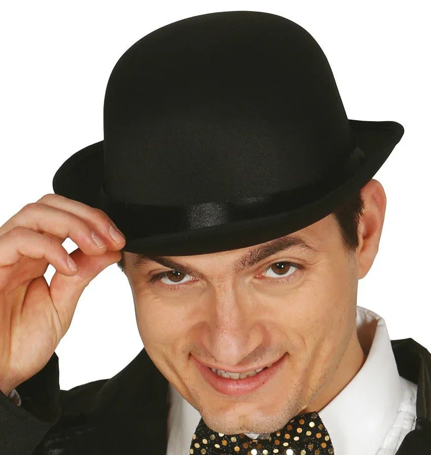 Bombín Negro para Adulto Sombreros y Gorros Guirca