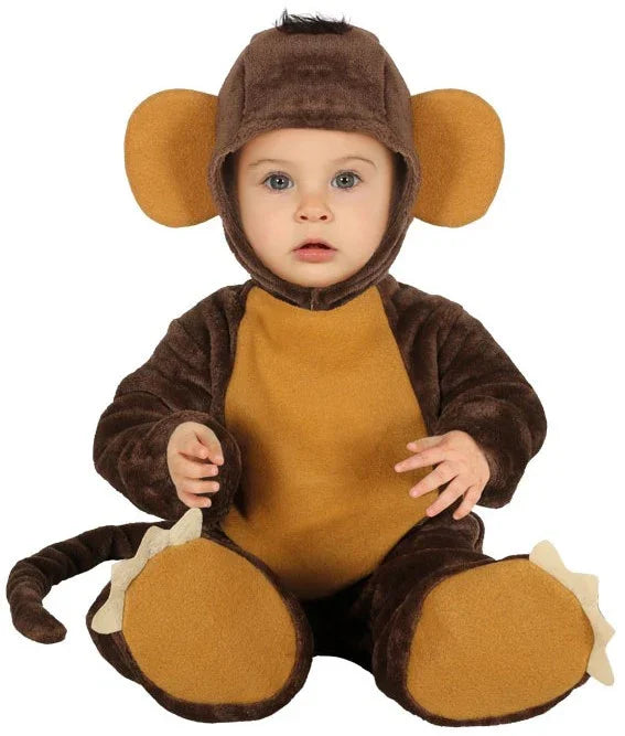 Disfraz de Mono de Peluche para Bebé Mono y Gorila Guirca
