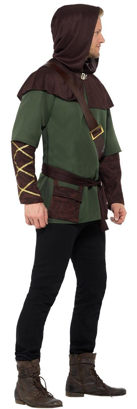 Disfraz de Arquero Robin Hood para Hombre Robin Hood y Arquero Smiffys