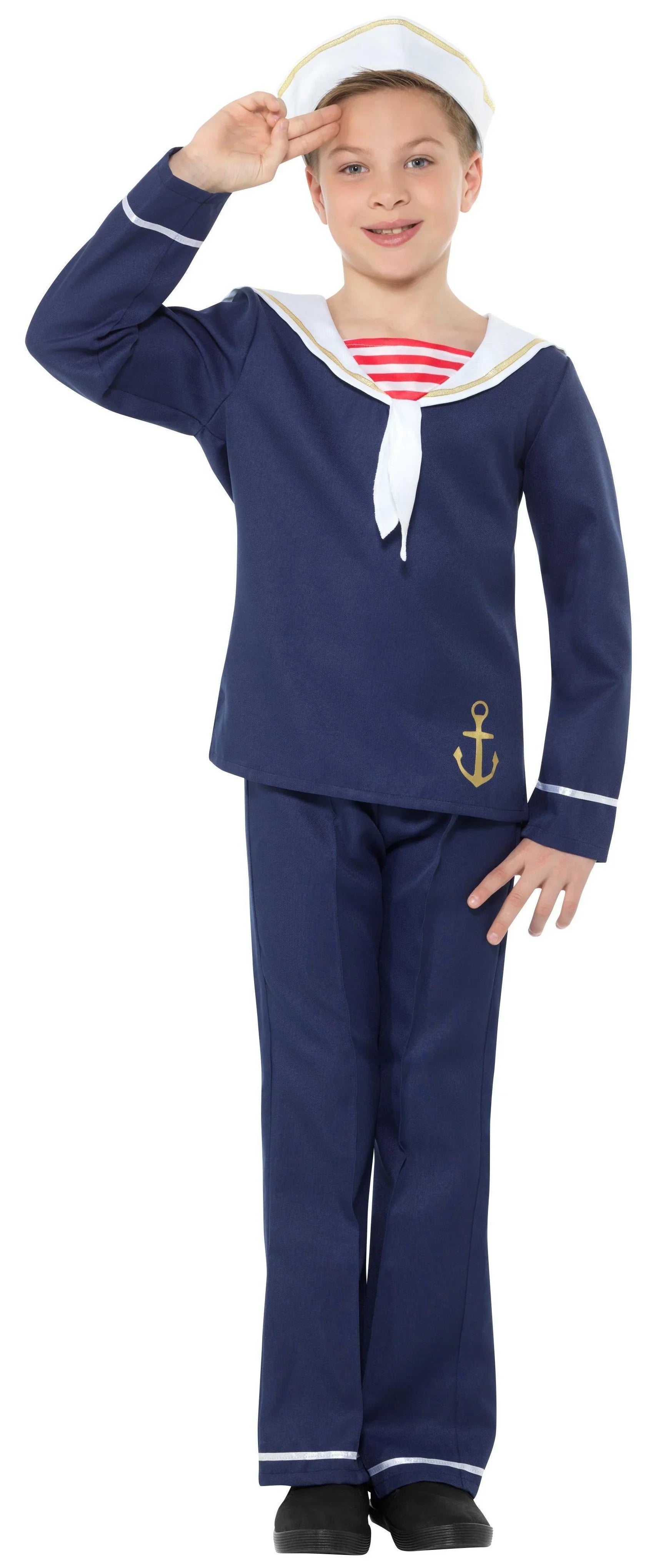 Disfraz de Marinero Azul para Niño Comprar Online - Main Image