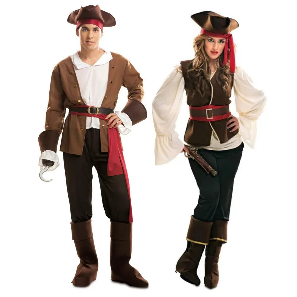 Disfraces en Pareja de Piratas Bucaneros Piratas Disfraces Simon