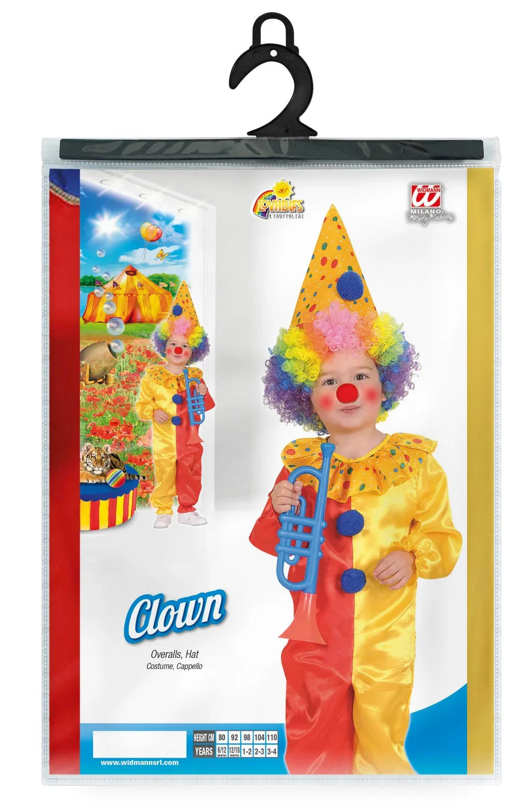 Disfraz de Niño Payaso INFANTILES Widmann