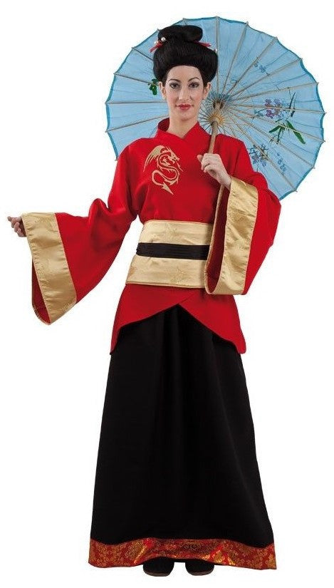 Disfraz de China Dragón para Mujer Chinos Fycar