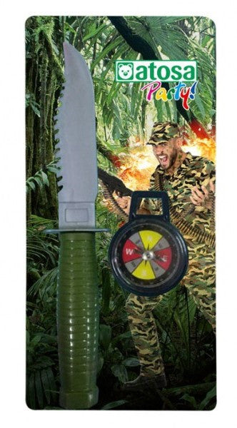 Cuchillo Militar con Brújula Complementos Militares Atosa