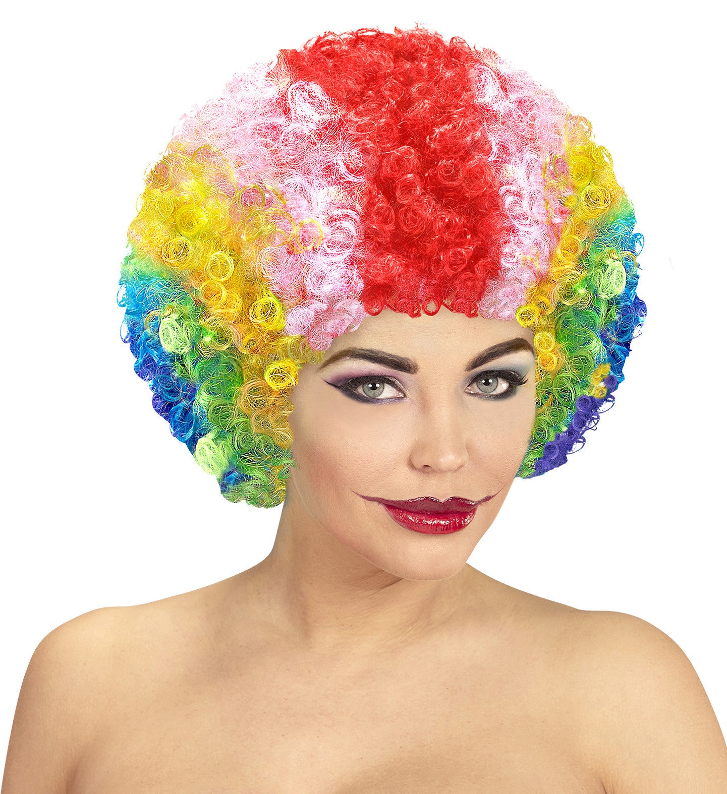 Peluca Payaso Multicolor COMPLEMENTOS Widmann