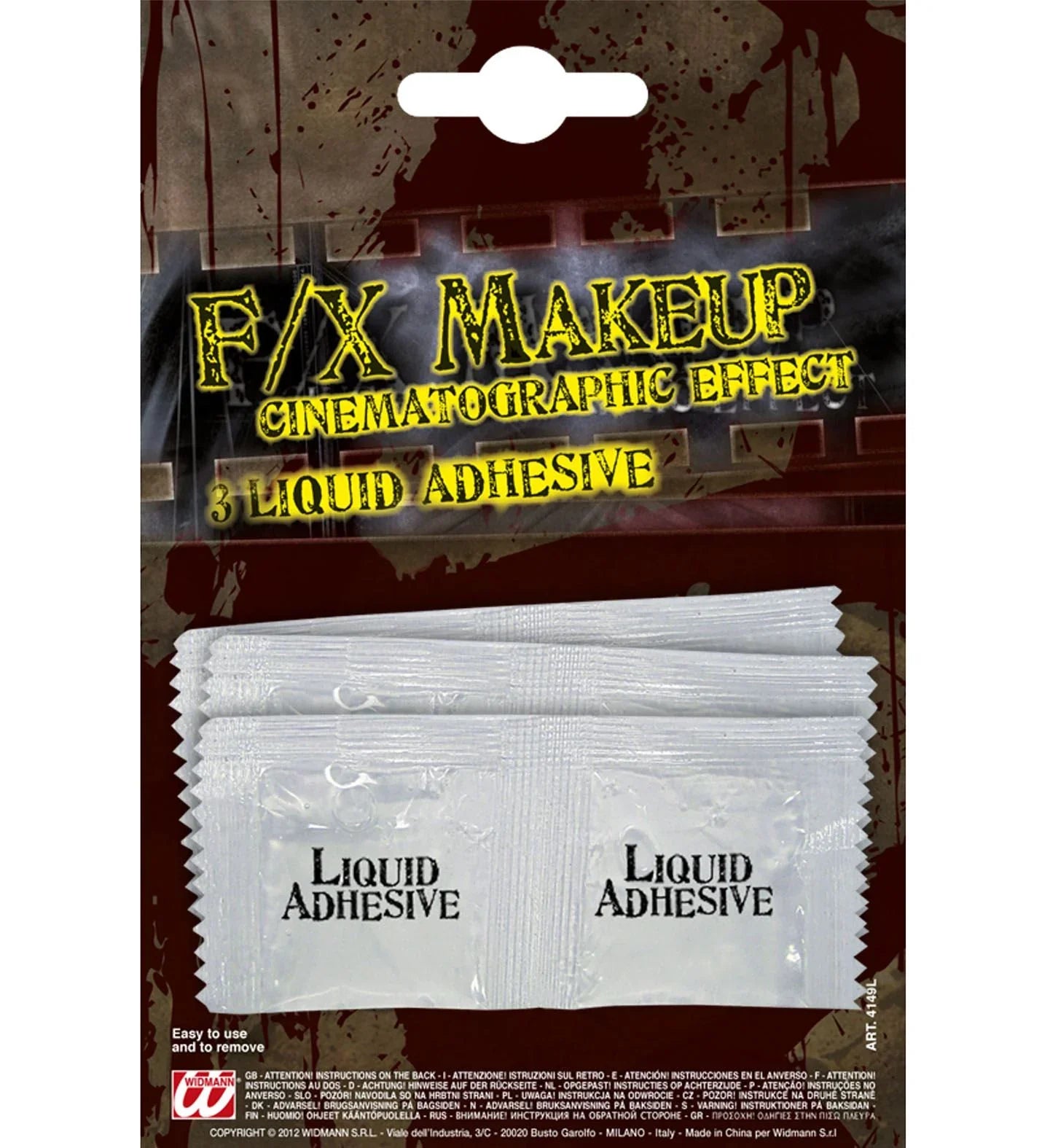 Pack de 6 Sobres de Látex Líquido Látex Líquido Widmann