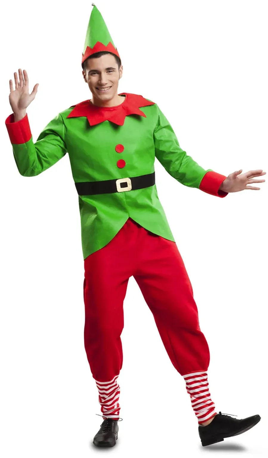 Disfraces en Pareja de Elfo de Papá Noel Elfos Navideños Disfraces Simon