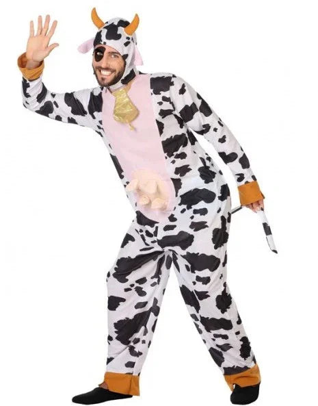 Disfraz de Vaca con tetas Animales Atosa