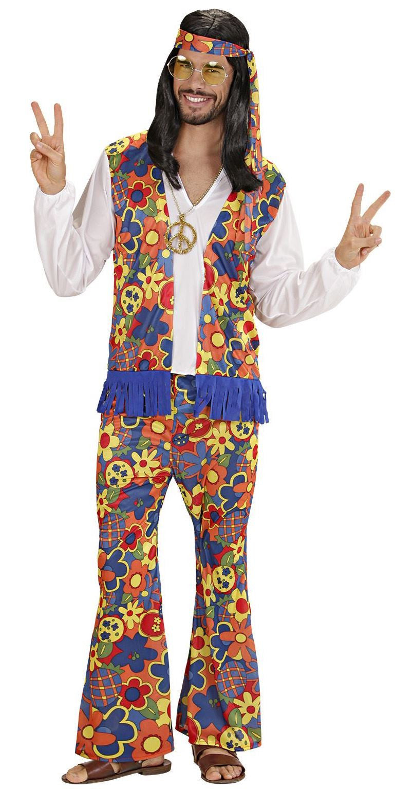 Disfraz de Hippie para Hombre Hippies Widmann