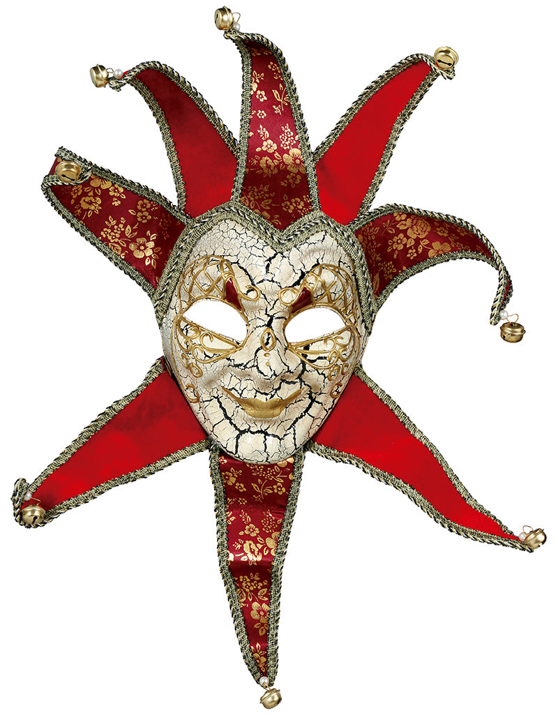 Máscara Veneciana Roja