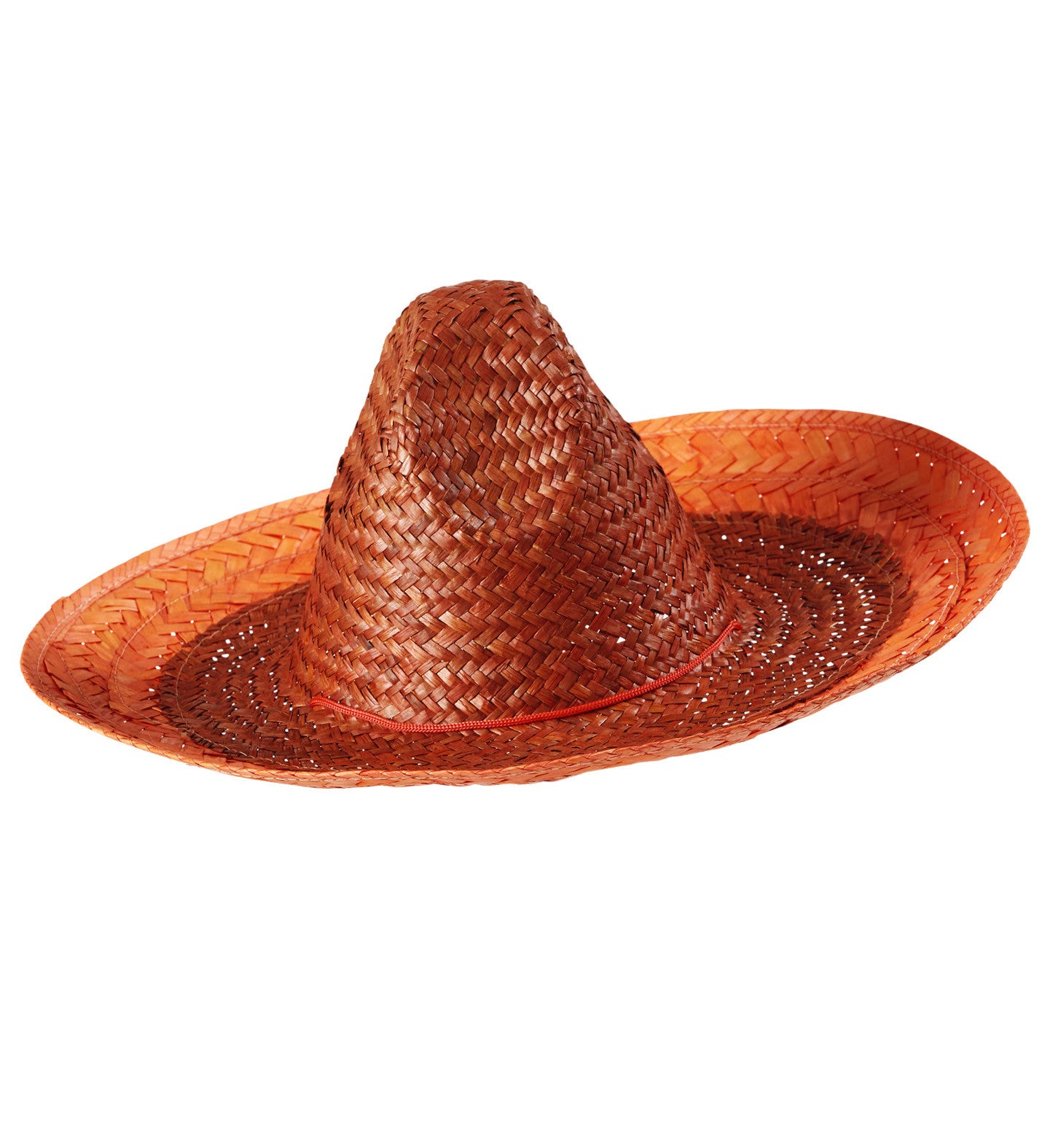 Sombrero de Paja Naranja COMPLEMENTOS Widmann