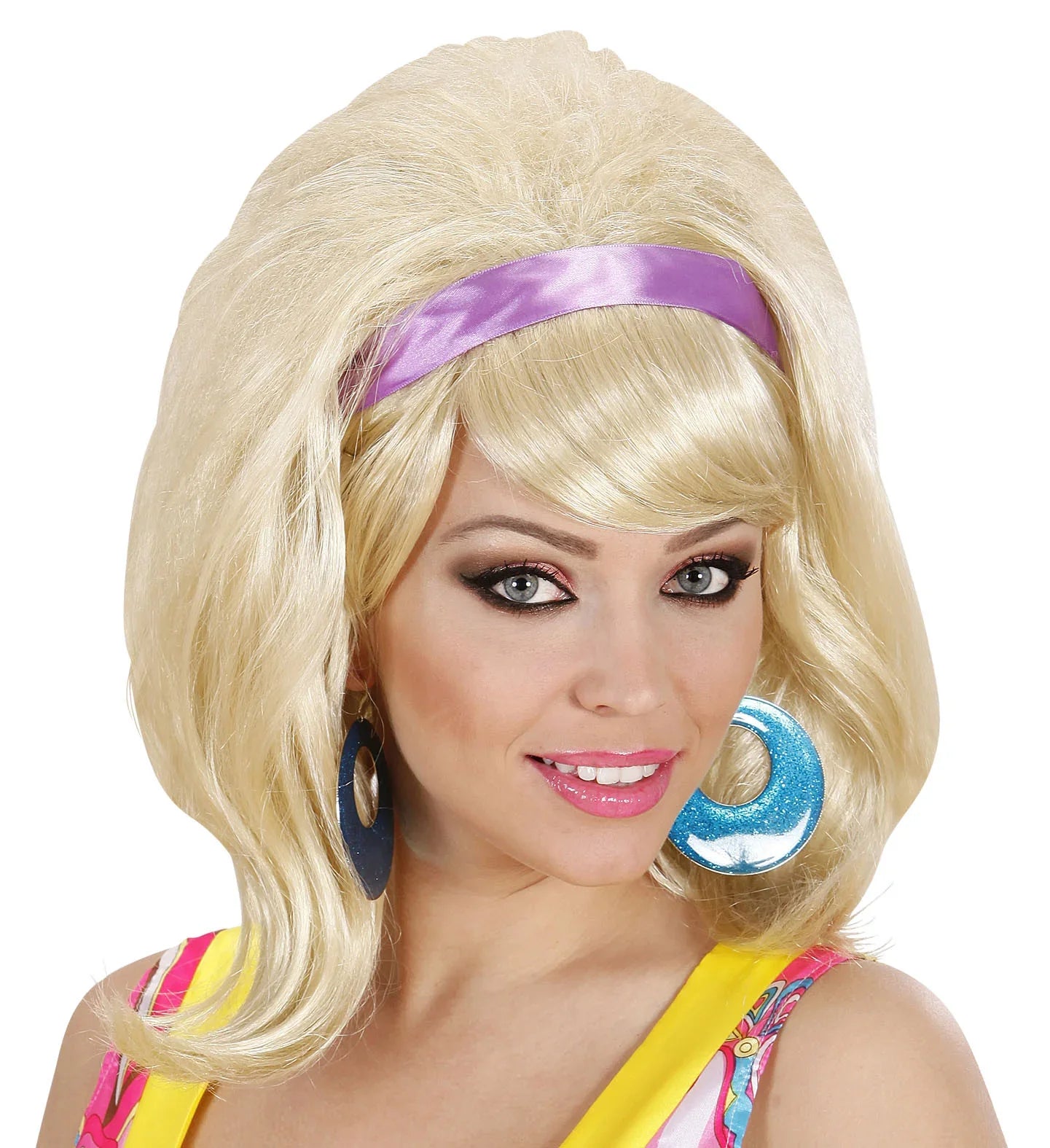 Peluca Rubia Años 60 COMPLEMENTOS Widmann