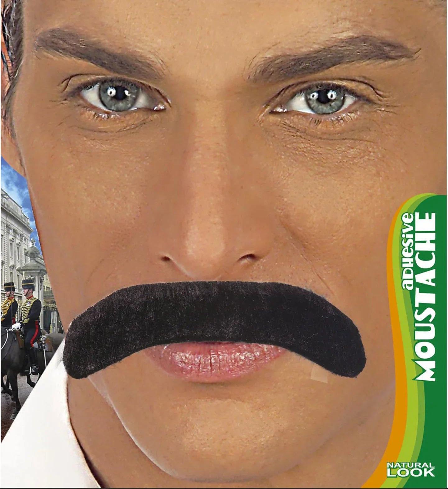 Bigote Adhesivo Negro COMPLEMENTOS Widmann