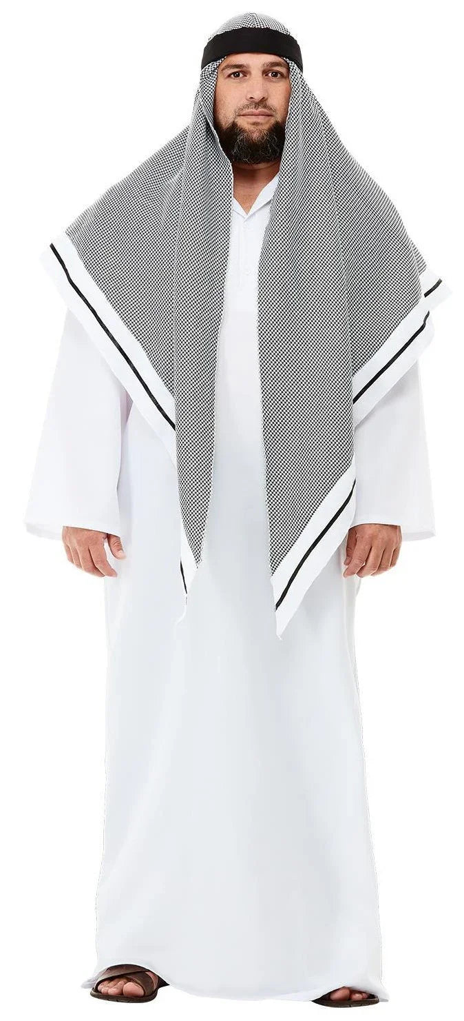 Disfraz de Jeque Árabe para Hombre Árabes Smiffys