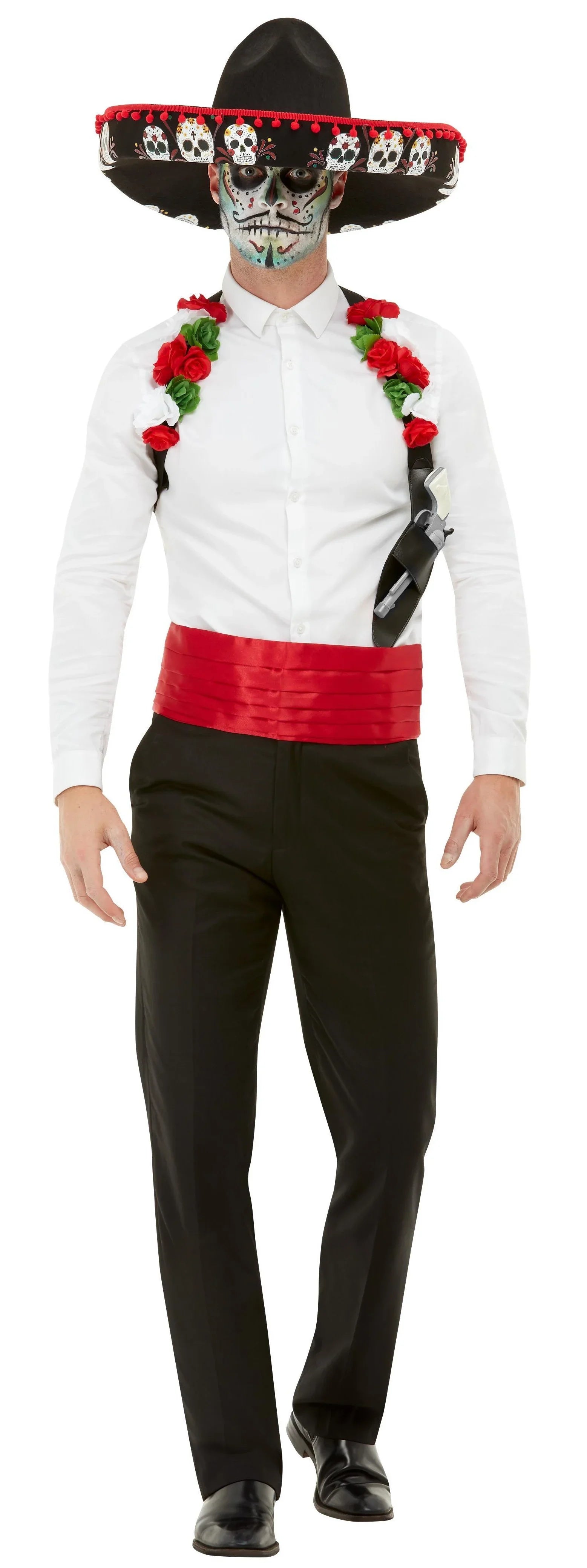 Kit de Muerte Mexicana para Hombre Catrina Smiffys