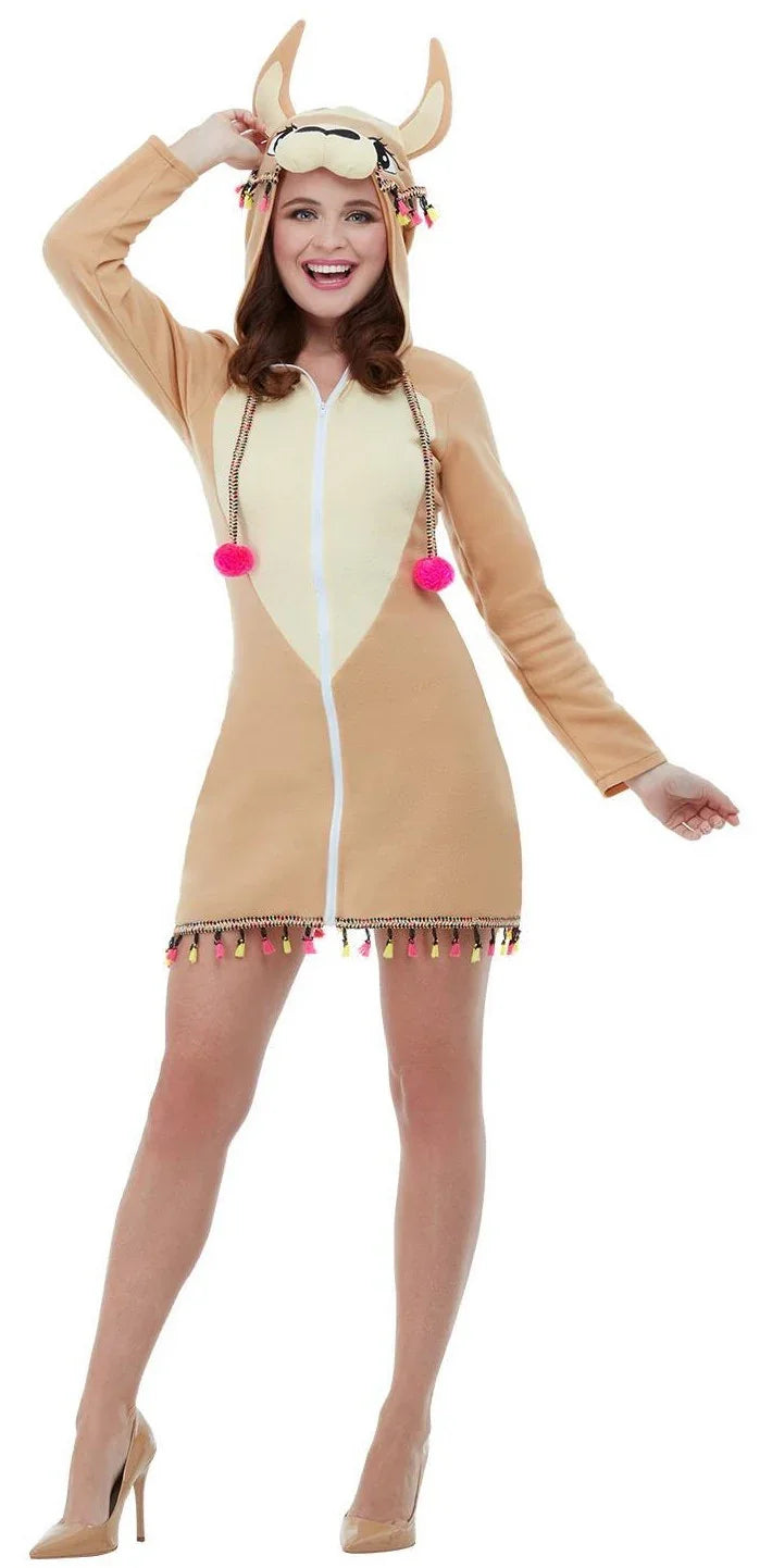 Disfraz de Llama para Mujer Animales Smiffys