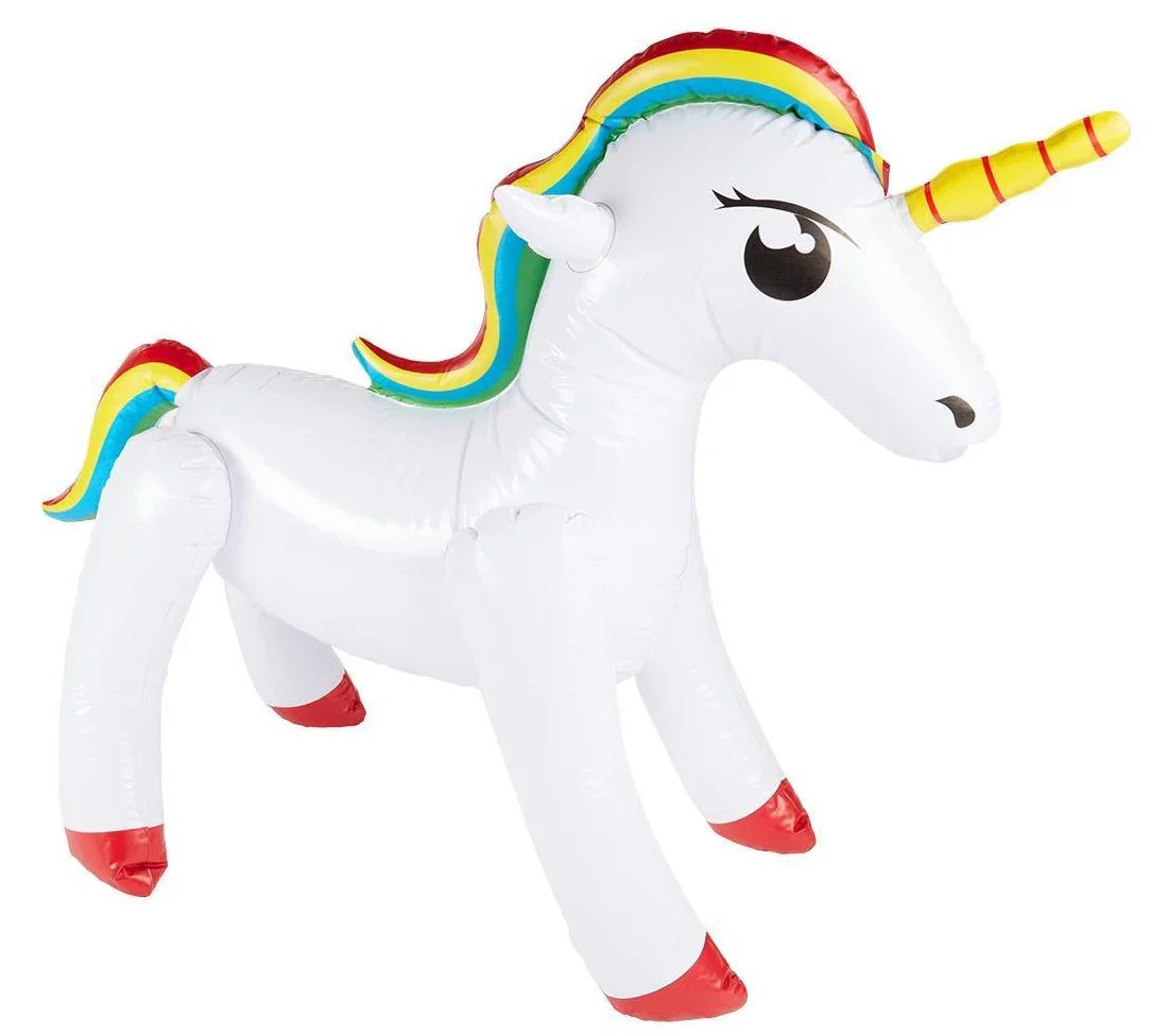 Unicornio Blanco Hinchable Unicornio Smiffys